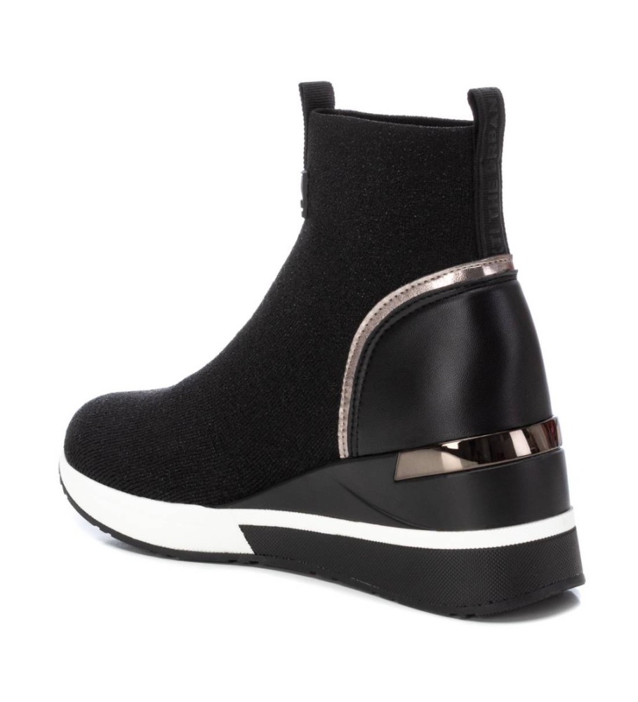 Botas Xti 141924 pretas - altura do salto: 6 cm -