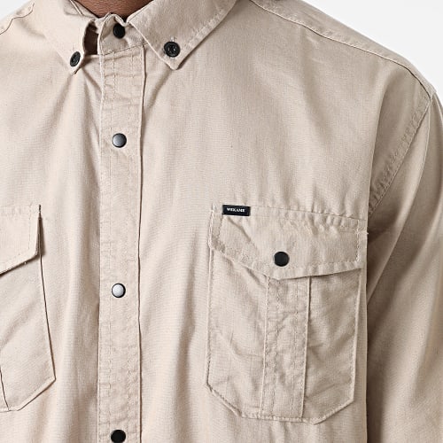 Chemise Manches Longues W-323 Beige