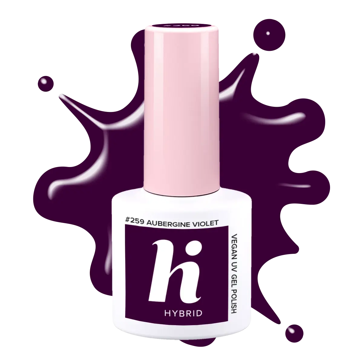 259 Eggplant Violet UV Gel Polish