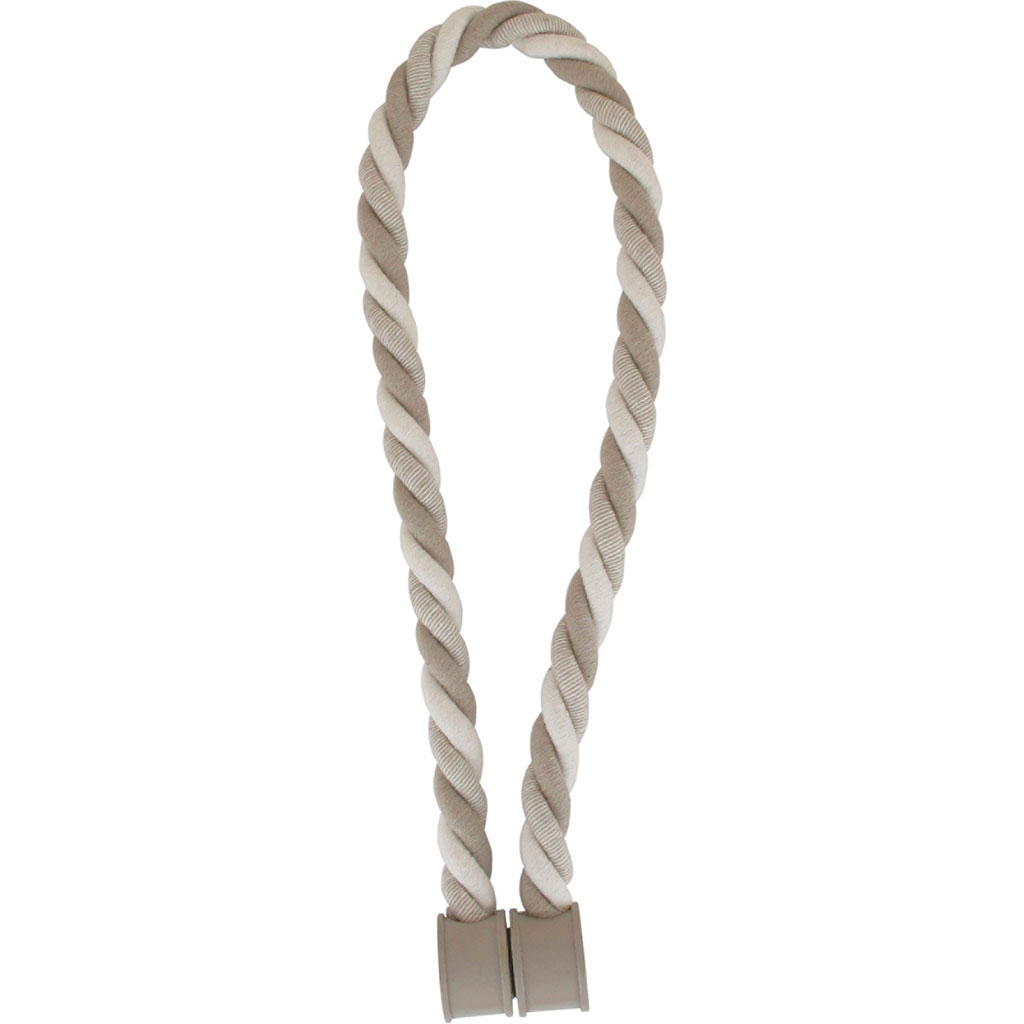 Embrasse aimantée textile SAVOIA écru beige