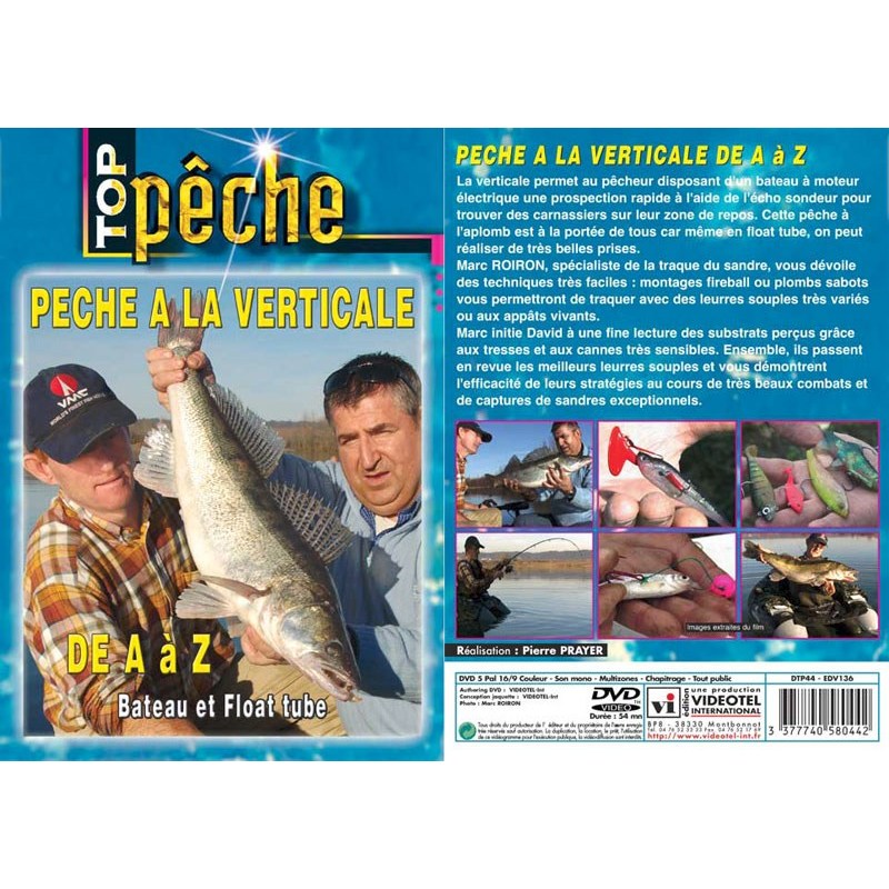 Dvd - Pêche À La Verticale De A À Z