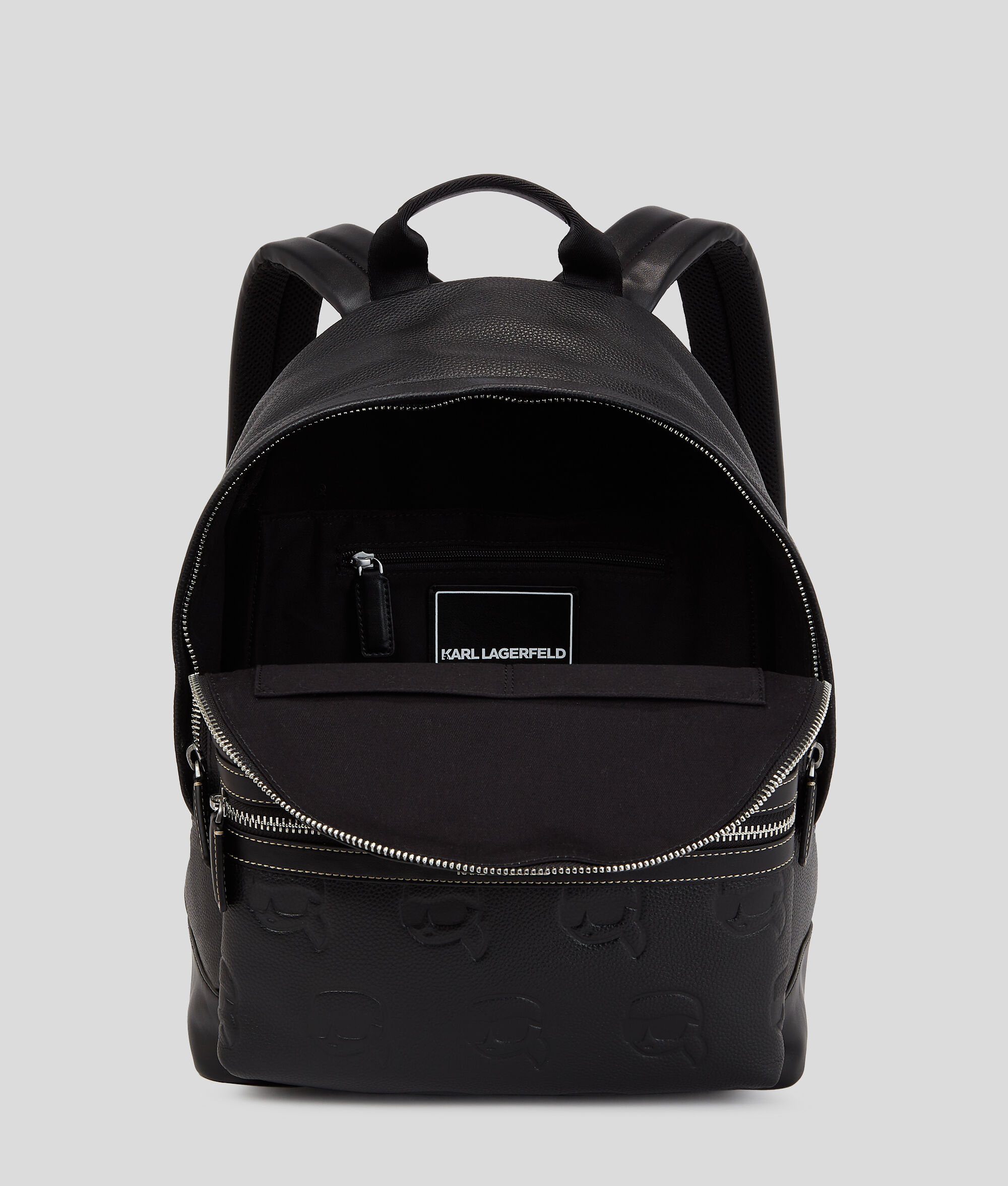 SAC À DOS EN CUIR GRAINÉ K/IKONIK