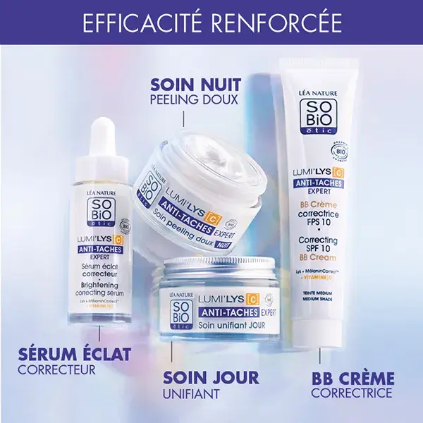 Léa Nature SO BiO étic Lumilys C Sérum Corretor de Luminosidade Anti-Manchas Escuras 30ml