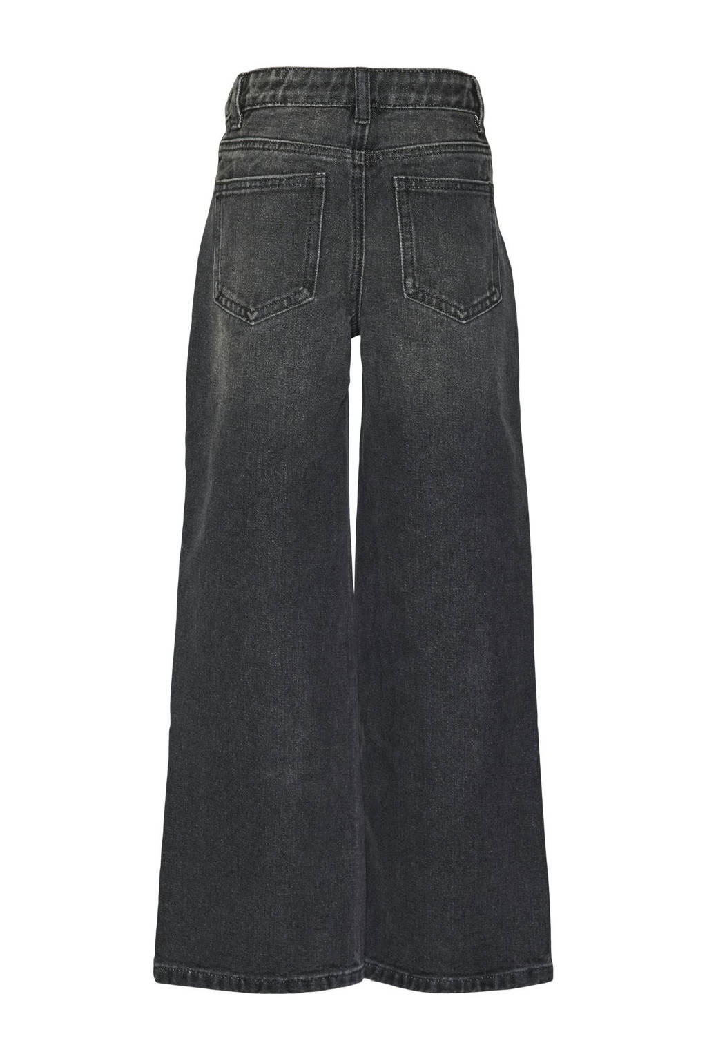 VERO MODA GIRL high waist wide leg jeans VMDAISY medium grey denim