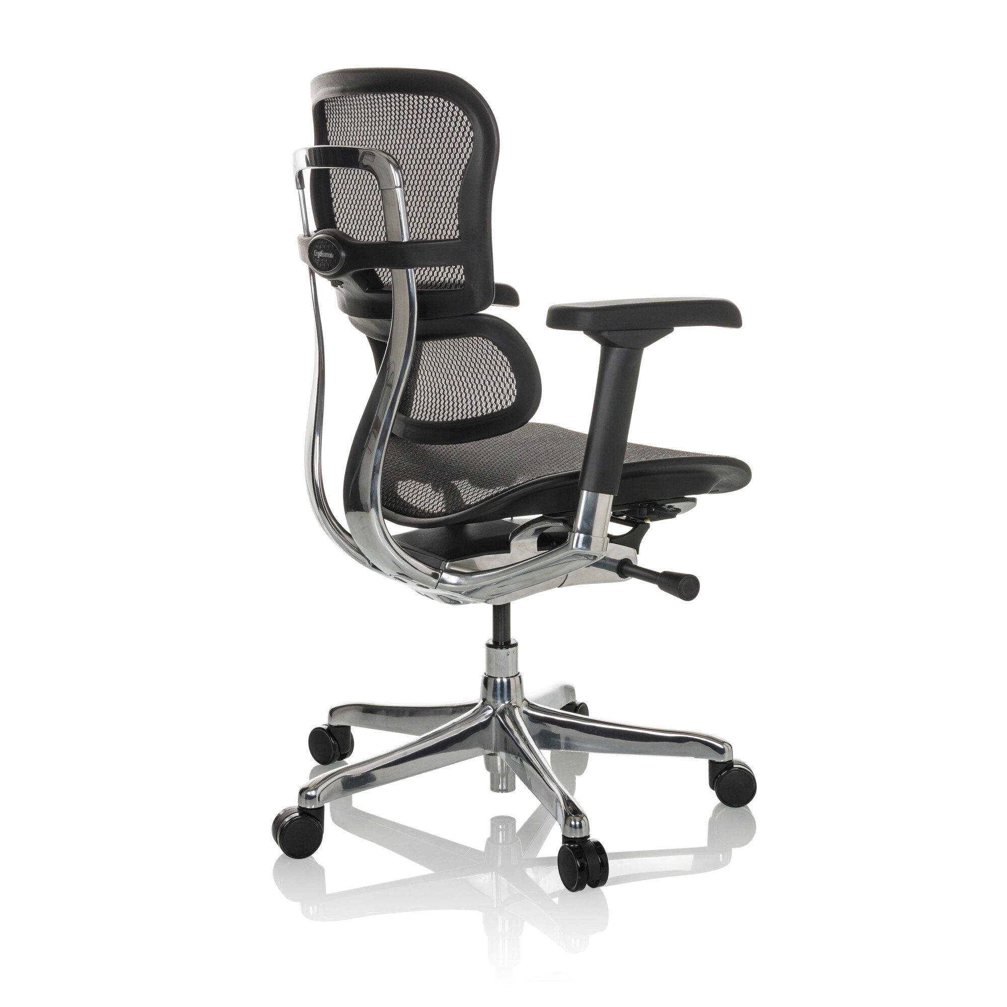 Luxus Chefsessel ERGOHUMAN BASE GEN2 Netzstoff mit Armlehnen (höhenverstellbar) hjh OFFICE