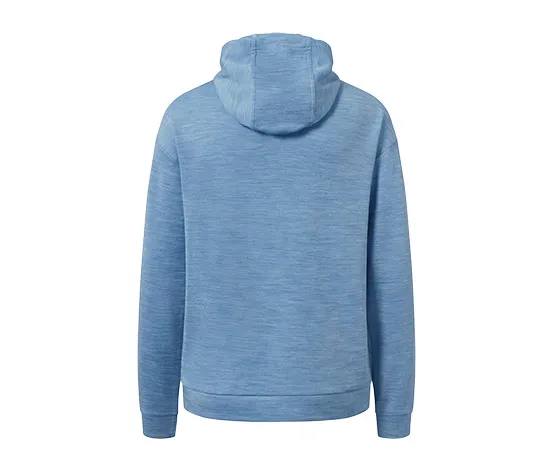 Kapuzenjacke mit RWS-Wolle, hellblau