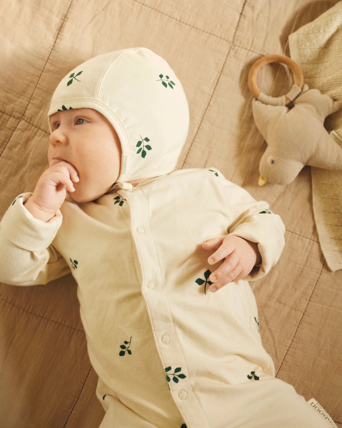 Babylue Bonnet – Øko Bomull, Elastan | Hjelmlue
