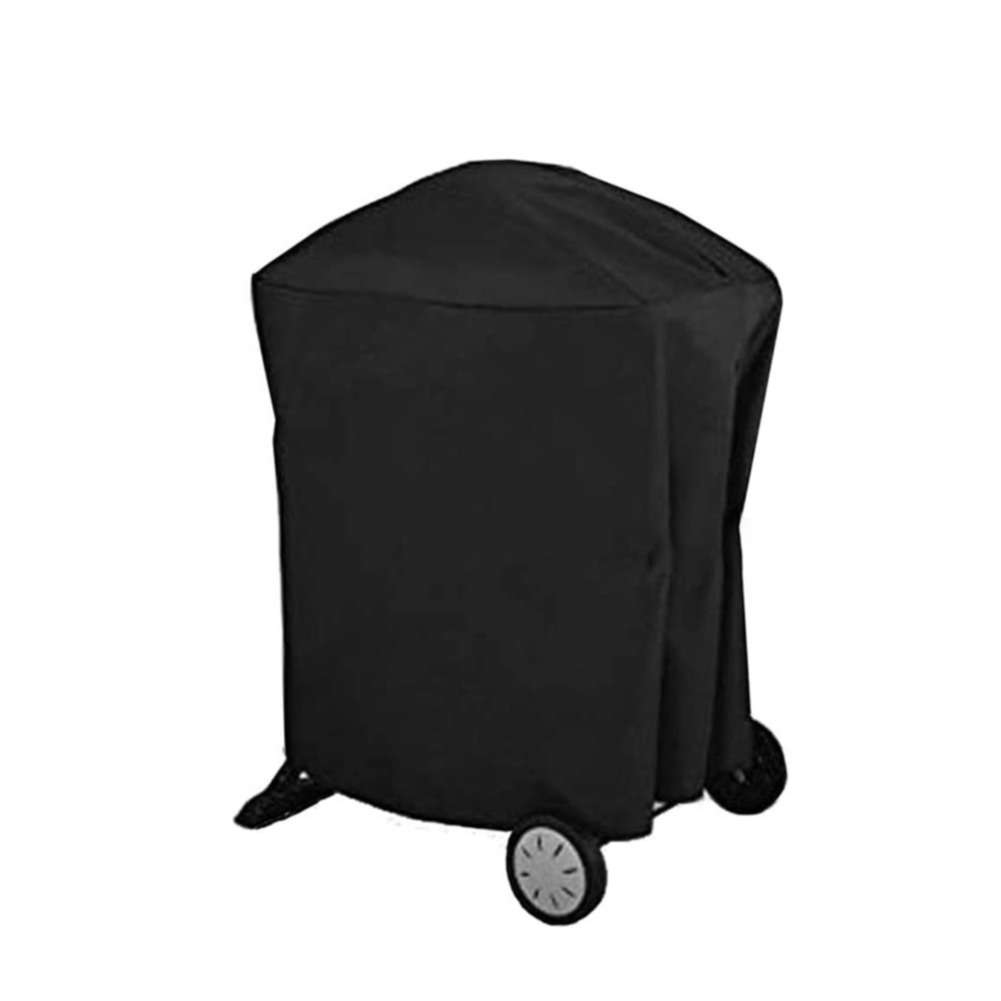 (60x70x70cm) BBQ Grill Abdeckung Wasserdichte Abdeckplane UV-Schutz / Regenschutz / Winterfest - Schwarz