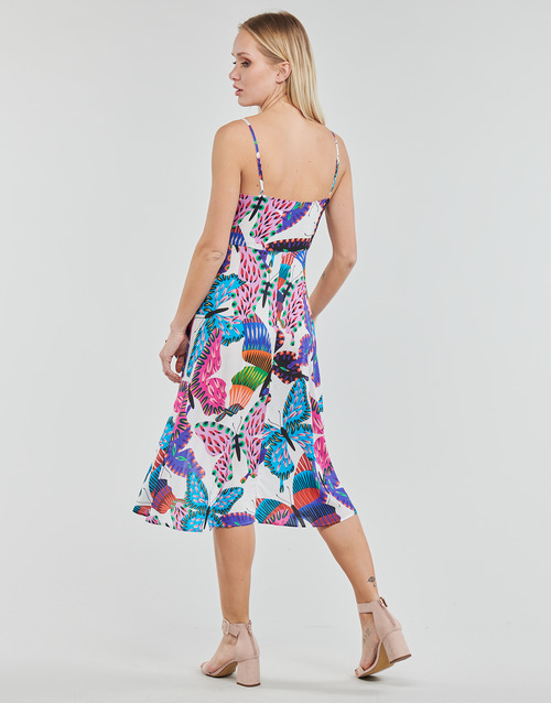 Desigual - VEST_ALANA - Blanc / Multicolore
