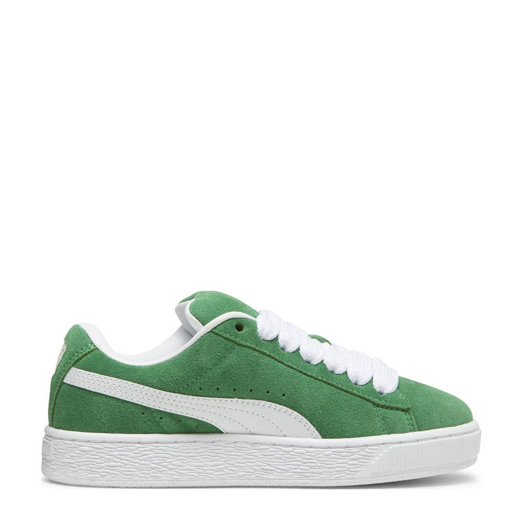 Puma Suede XL Jrsneakers groen/wit