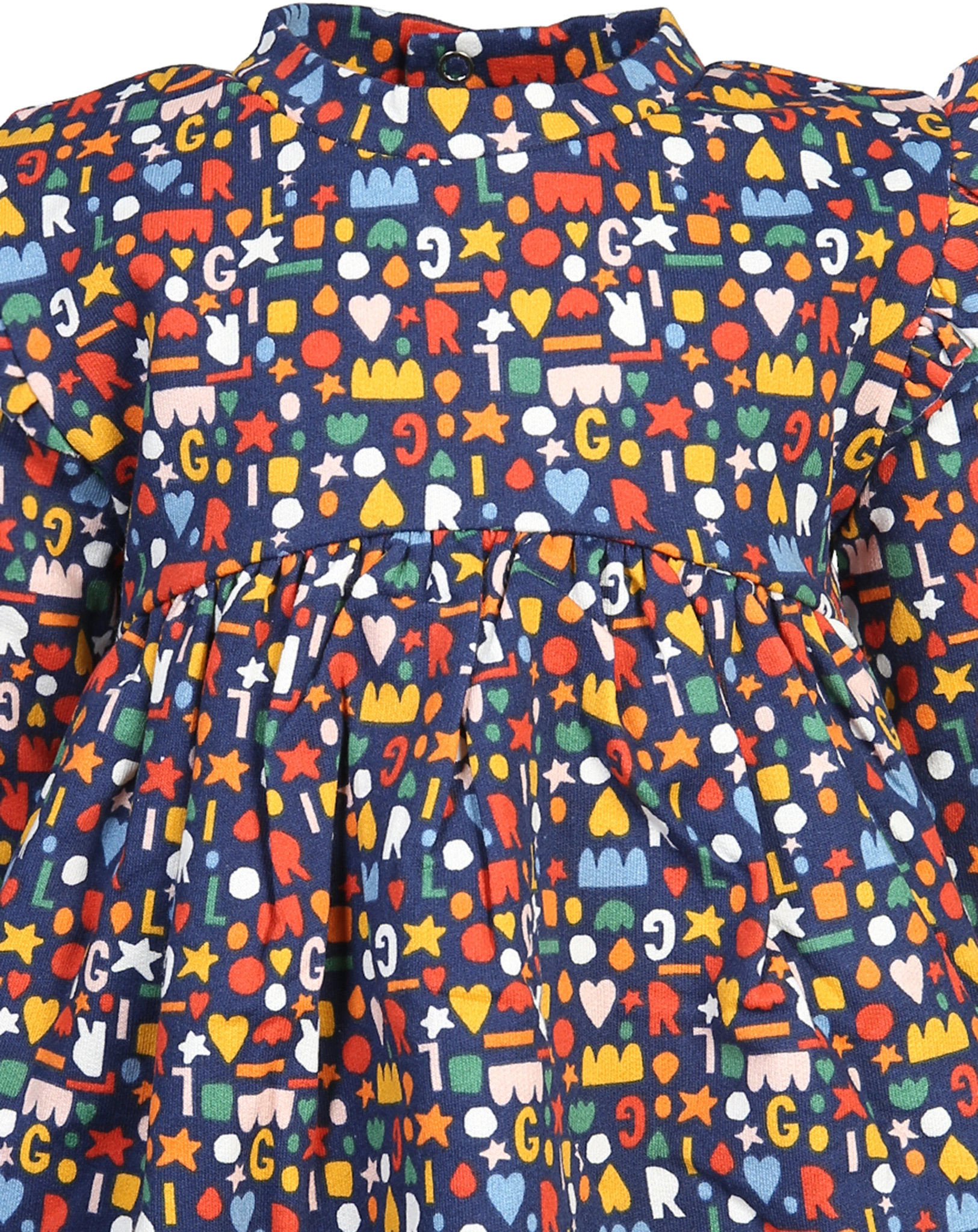 Langarmkleid FUNKY in dark navy