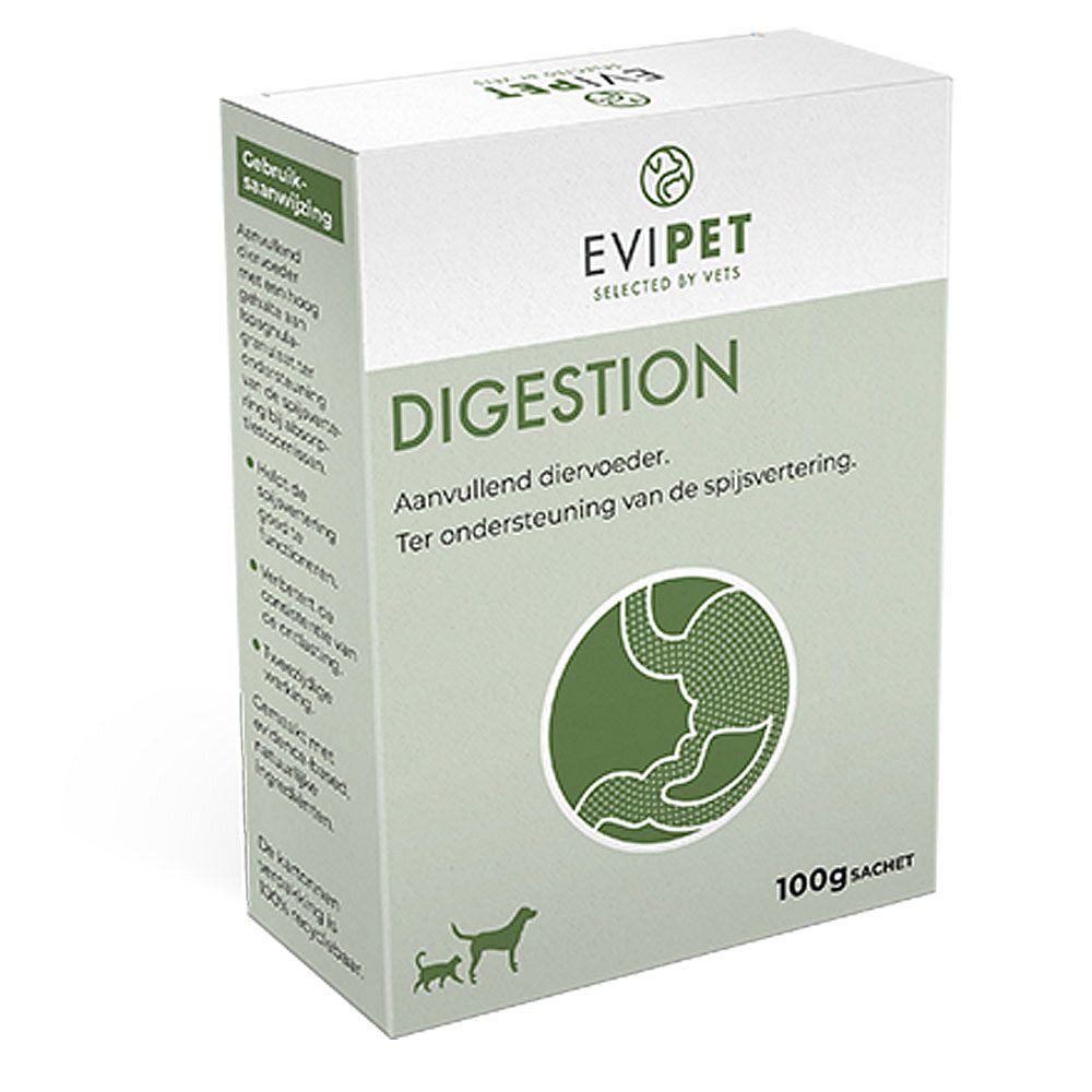 Evipet Digestion Hond Kat 100 gram | 13032