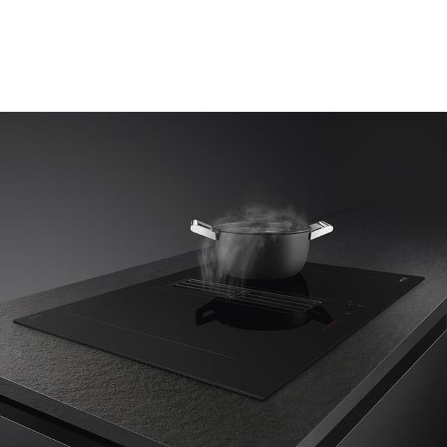 Smeg Kogeplade med integreret emhætte HOBD472D2