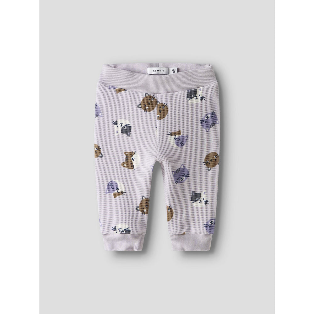Køb Name It Lilac Marble Nbftammie Bukser