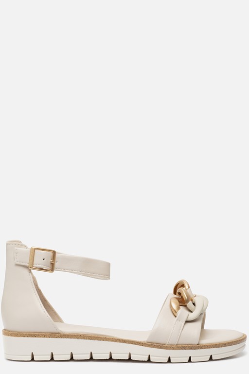 Marco Tozzi Sandalen beige Synthetisch