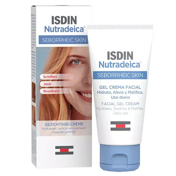 Isdin Nutradeica Gel Creme Facial Pele Seborreica 50ml