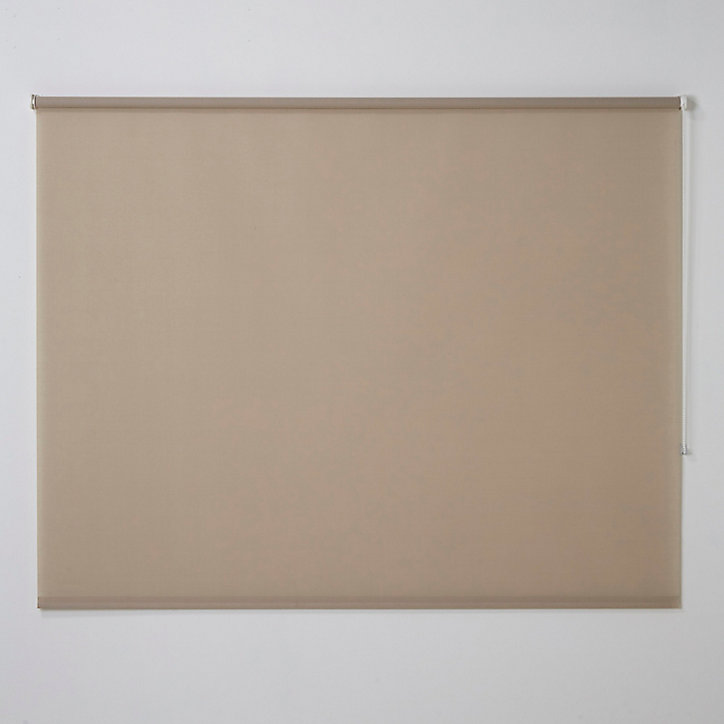Store enrouleur tamisant Colours Halo lin naturel 180 x 180 cm