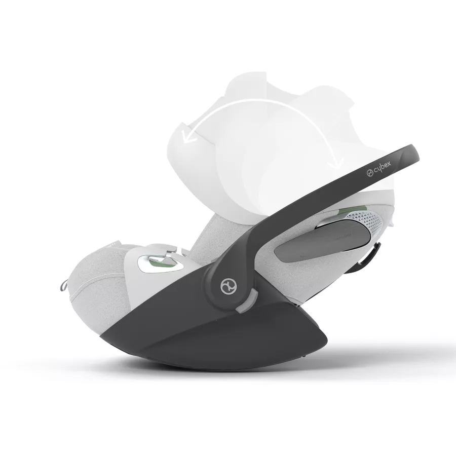 cybex PLATINUM Babyschale Cloud T I-Size Plus Platinum White