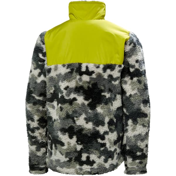Sweat polaire HELLY HANSEN JR CHAMP 1/2 ZIP MIDLAYER CONCRETE CONCRETE AOP