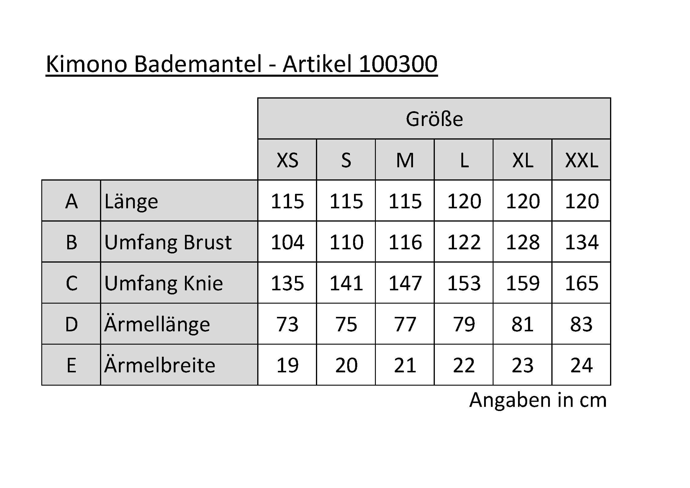 Bademantel TOM TAILOR Gr. M