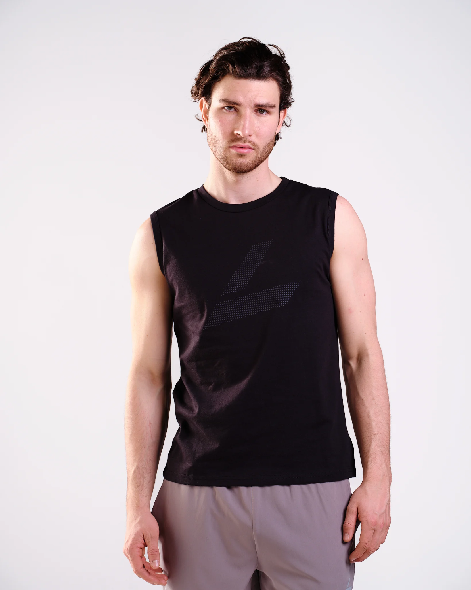 LEVITY Active Logo Tank Black