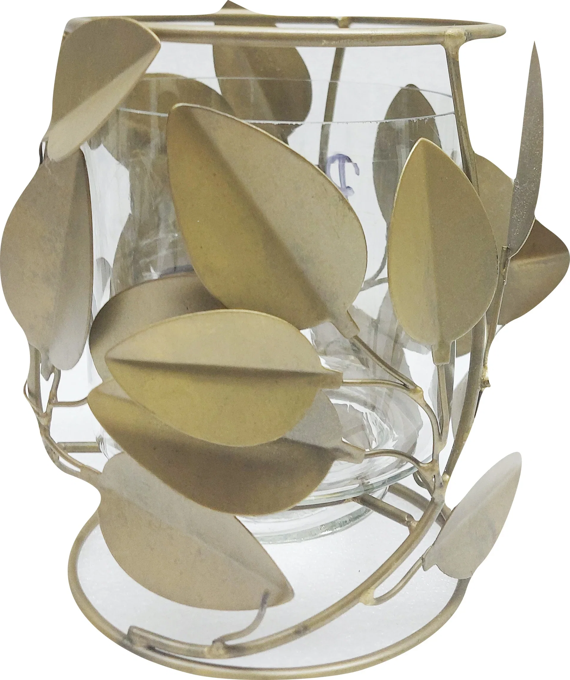 Lykt Leaf Brass 12 TenderFlame