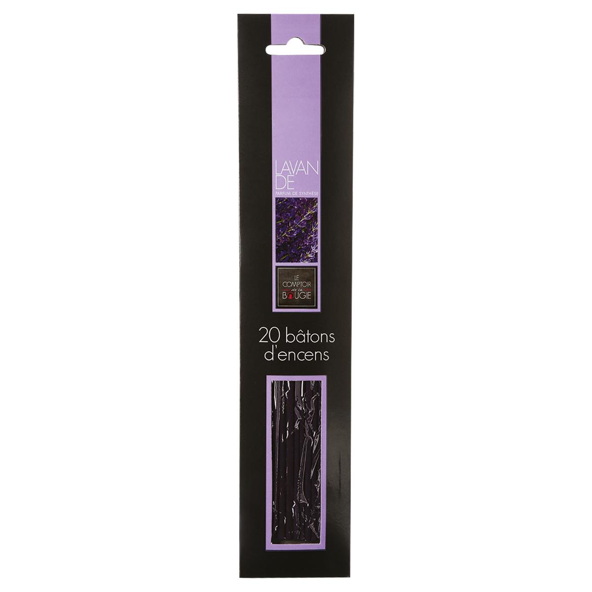 BATONS ENCENS LAVANDE H25.5CM X20