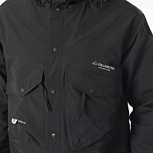 Veste Capuche Noir