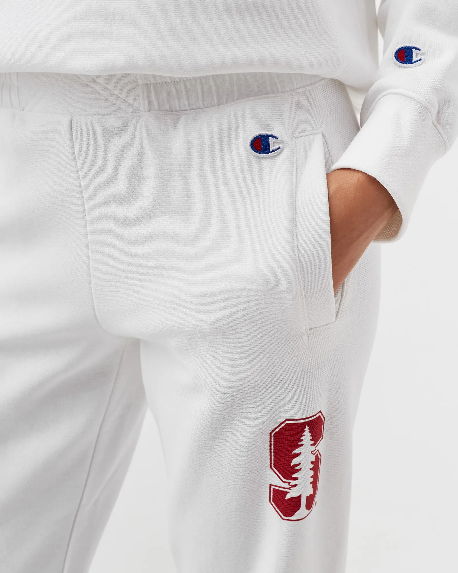 CHAMPION WMNS College Elastic Cuff Pants