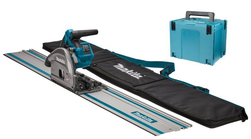 Makita SP001GZ04 40V Max Invalcirkelzaag 165 mm losse body met geleiderail en tas