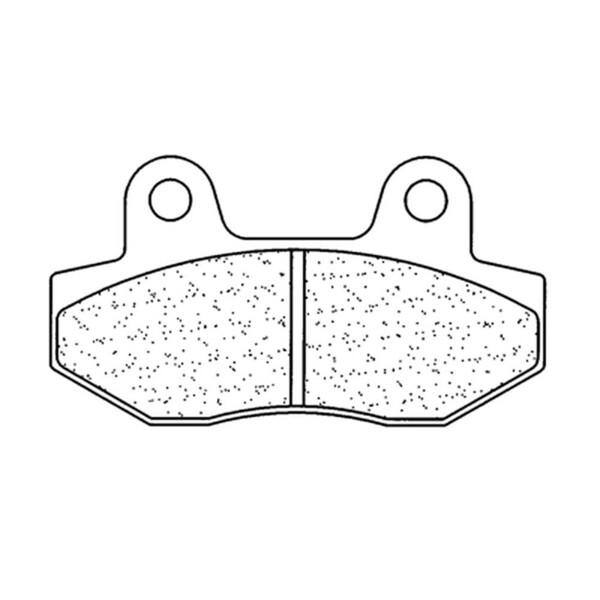 Cl brakes - Plaquettes de frein Route métal fritté - 2621S4