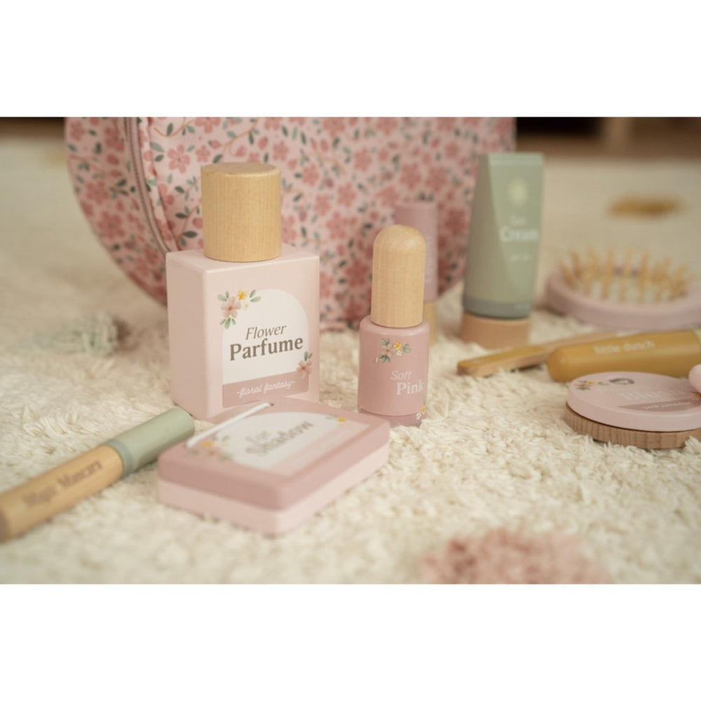 Køb Little Dutch Pink Wooden Make-Up Sæt