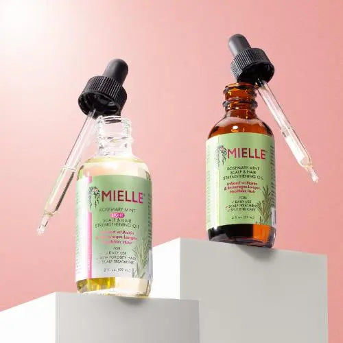 Rosemary Mint Scalp & Hair Strengthening Oil Light