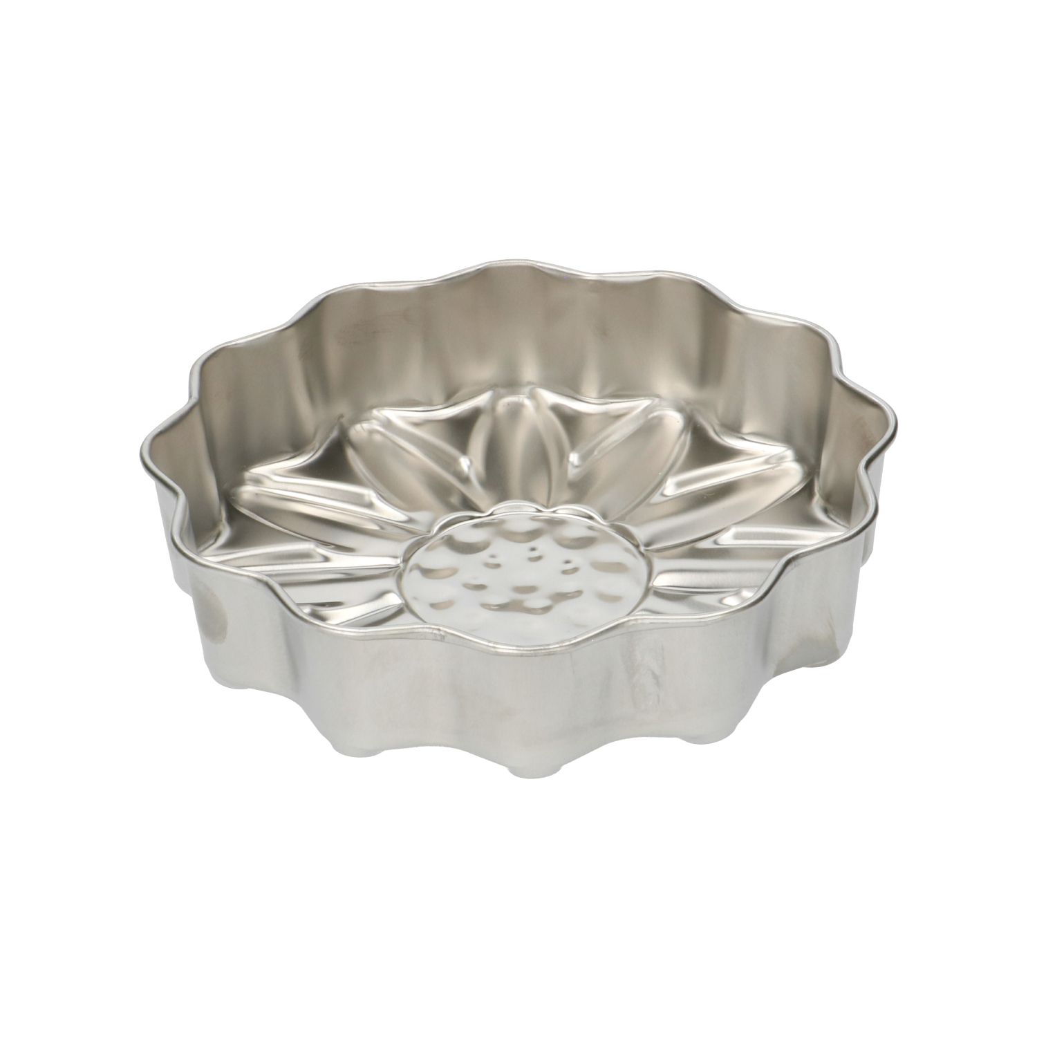 Bakvorm, kamille, gerecycled rvs, PFAS-vrij, Ø 20 cm