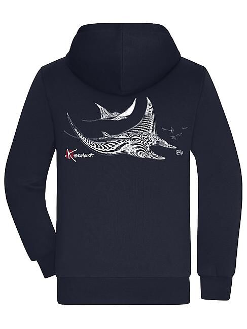KANUMERA - VESTE SHERPA ZIPPEE LES RAIES HOMME