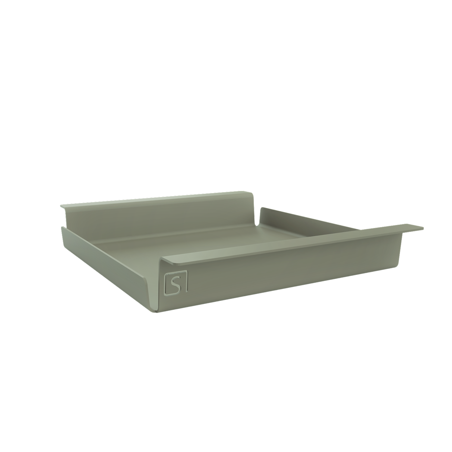 Dienblad Small - Fliptray - 34 x 28 x 5 cm Dienblad Small Mosgroen - Fliptray