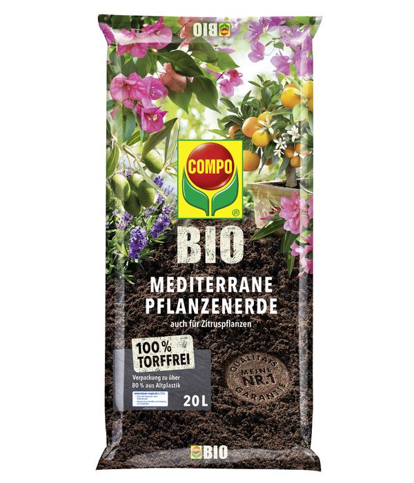 COMPO BIO Mediterrane Pflanzenerde, torfffrei,