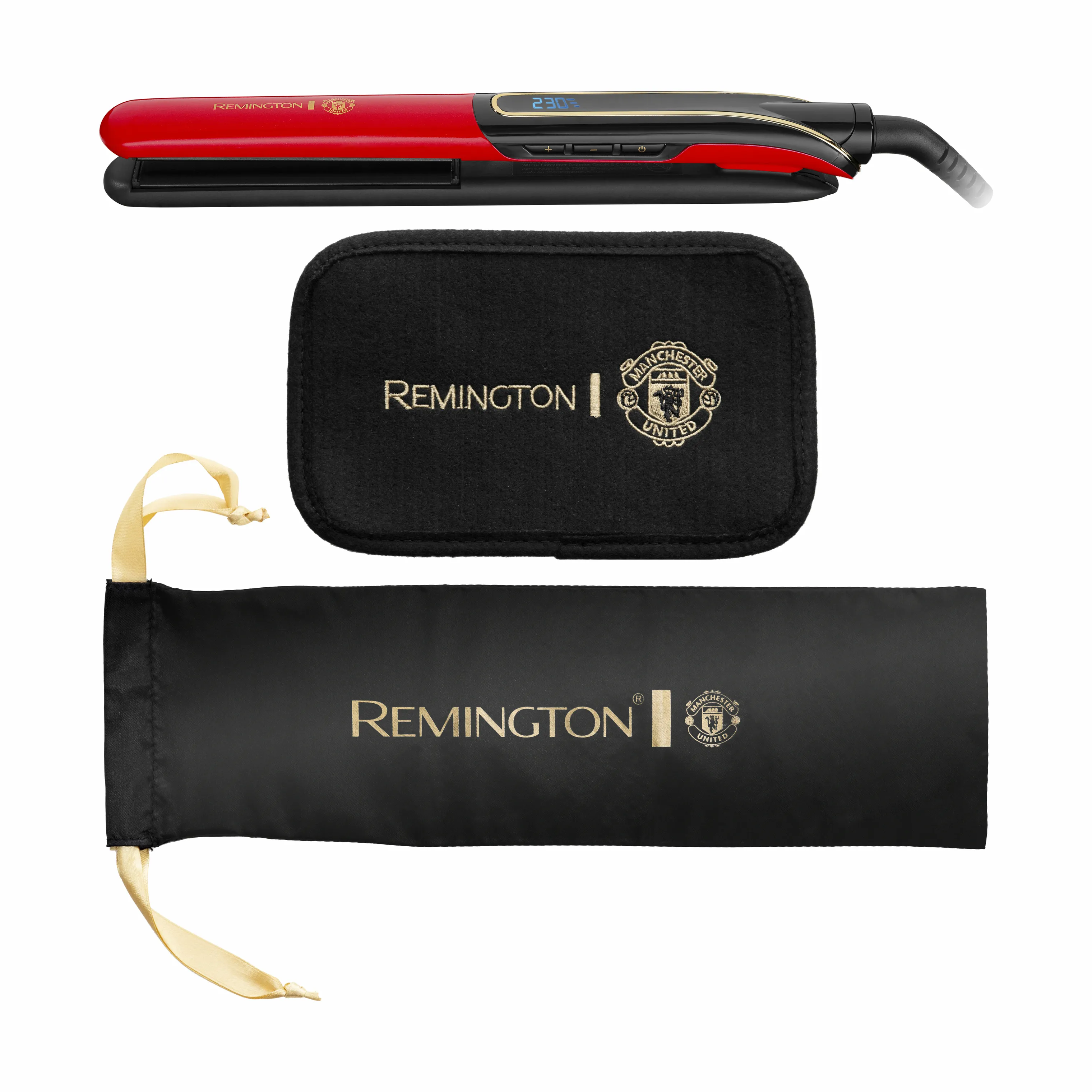Remington Manchester United Sleek & Curl Expert Glattejern