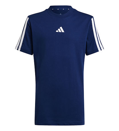 adidas Performance T-Shirt - J 3S - Dunkelblau/White