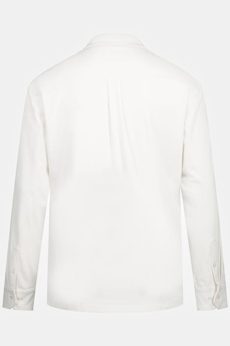 Hemd, FLEXNAMIC®, Langarm, Piqué,  Buttondown Kragen, Modern Fit