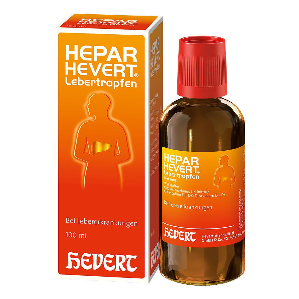 Hepar Hevert Lebertropfen
