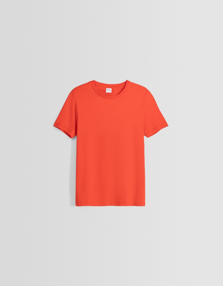 Camiseta de manga curta com modelagem regular