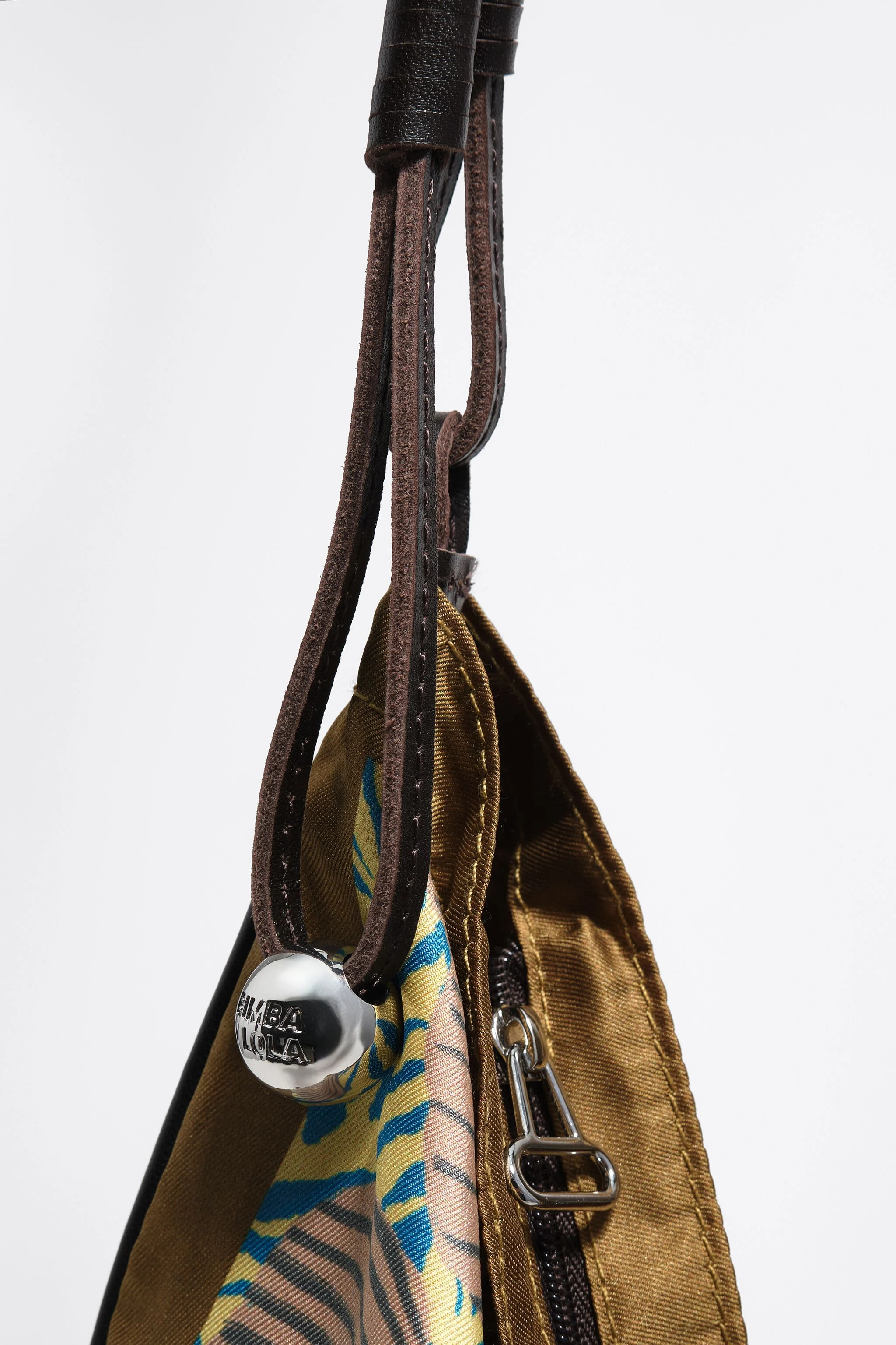 Bolsa de ombro trançada selvagem