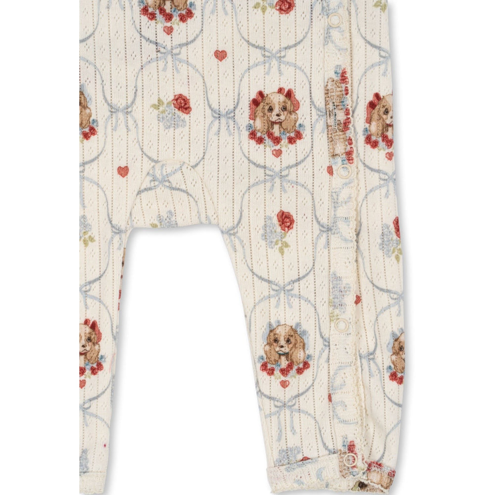 Køb Konges Sløjd Puppy Minnie Newborn Onesie GOTS