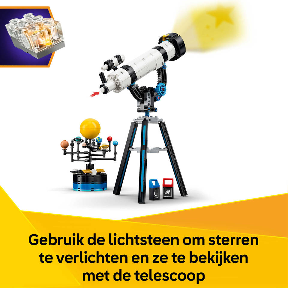 LEGO Creator 3-in-1 telescoop voor ruimteverkenning 31378