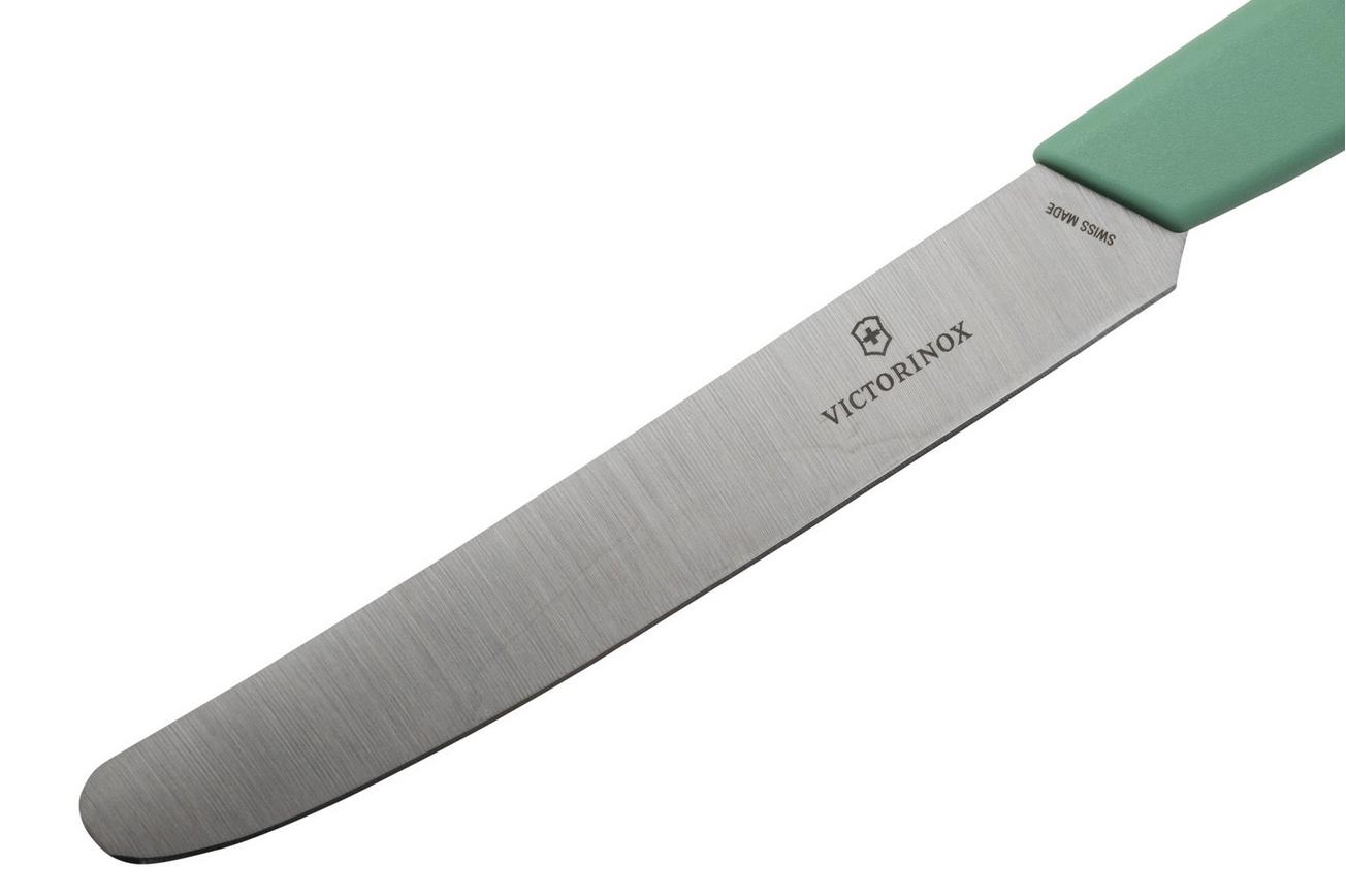 Victorinox Swiss Modern 6.9006.1141 ontbijtmes 11 cm, mintgroen