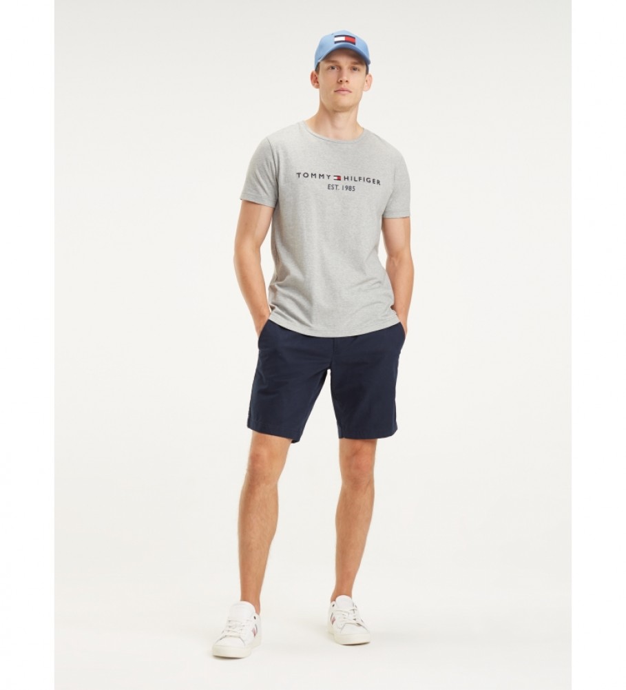 Tommy Hilfiger Camiseta Core Logo cinza
