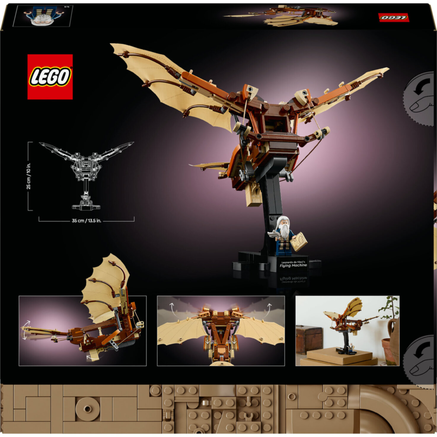 LEGO® Icons 10363 Leonardo da Vincis Fluggerät