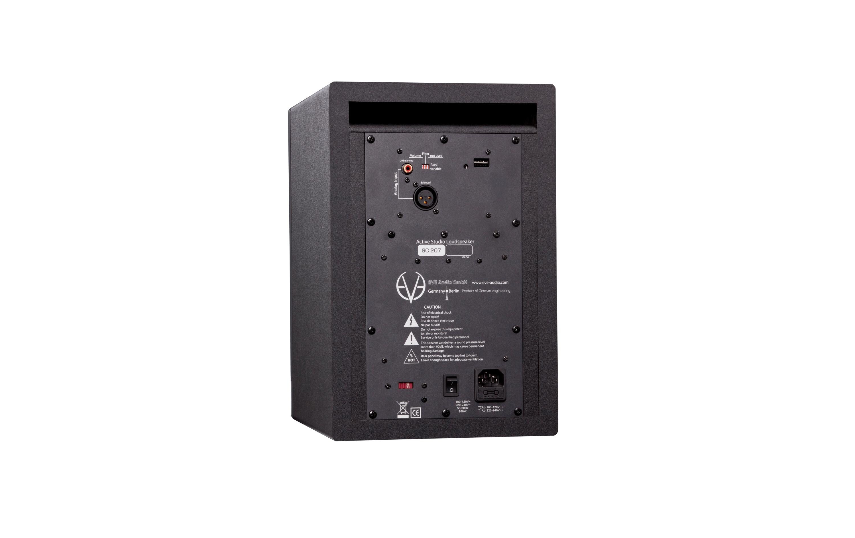 Studiomonitor SC207<br>Aktiver 2-Wege Monitor