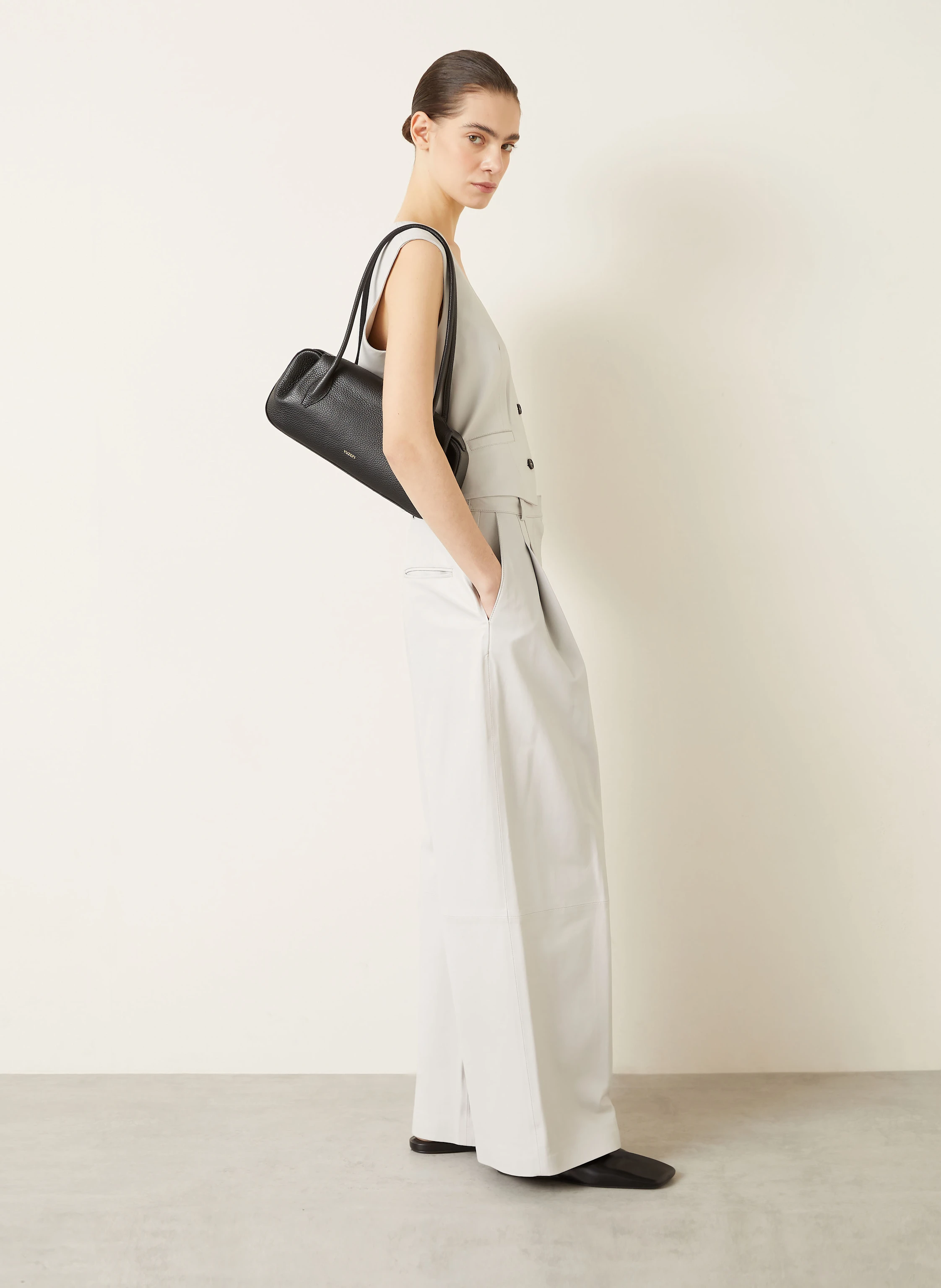 UTZON Marlenehose DRAGON aus Leder